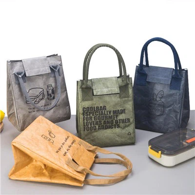 Disinn Custom Waterproof DuPont Tyvek Lunch Bag