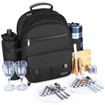 2 Persuna Eco Oxford Insulated Picnic Cooler Backpack