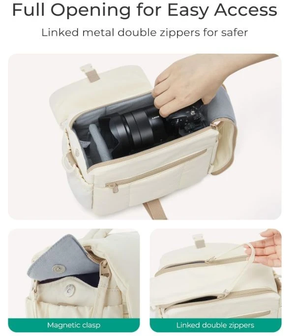 Waterproof Nylon Puffy Camera Carrier Storage Bags suppliers
